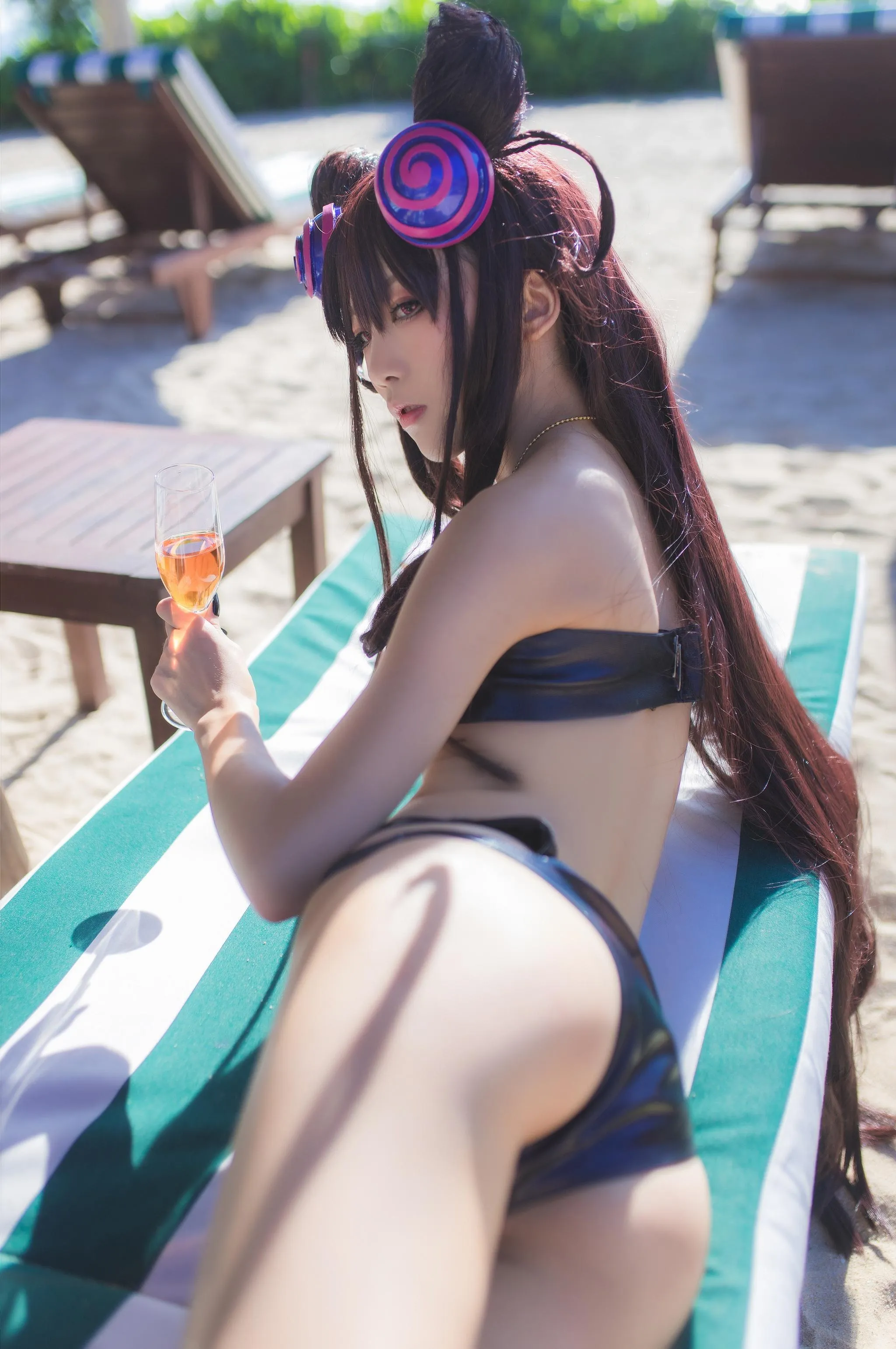 水淼 – NO.42 紫式部水着Ver [41P]插图3